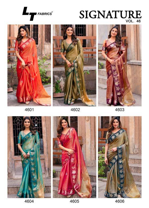 Lt fashion signature vol 46 Saree Wholesale clothing market in Mumbai